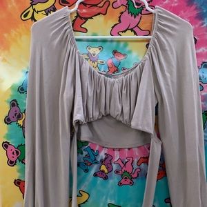 Ooh la luxe flowy top